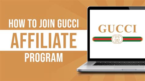 become a gucci affiliate.